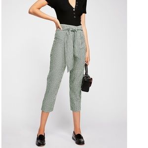 Free people west side tie pants